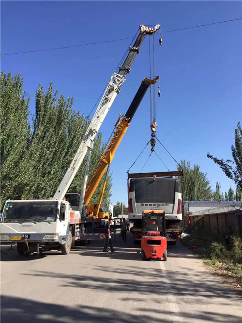 崇州市港口集装箱搬运案例